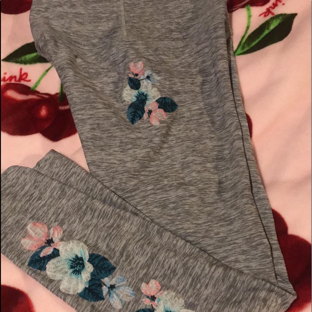 Vs pink floral legging